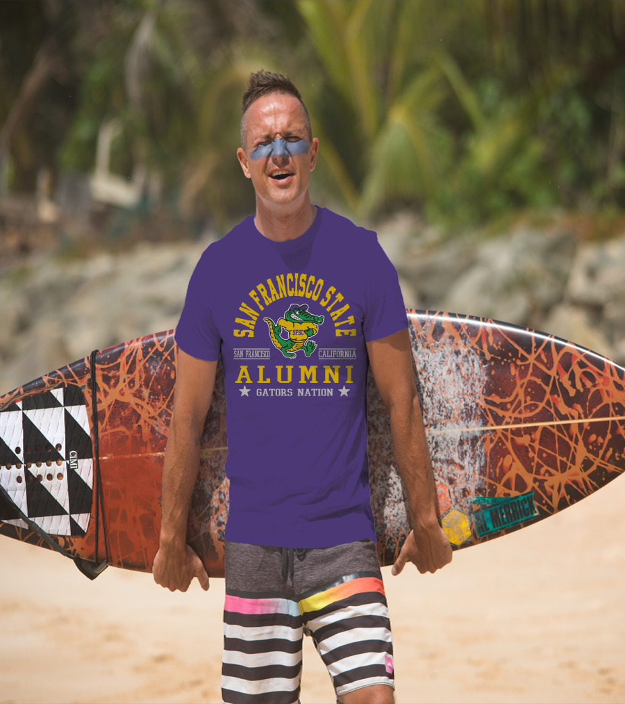 San Francisco State Alumni Gators Nation SFSC California T-Shirt