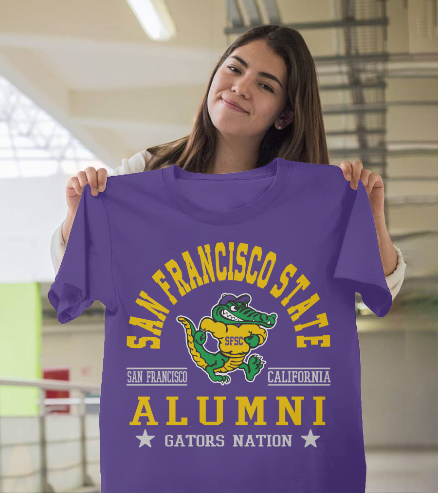 San Francisco State Alumni Gators Nation SFSC California T-Shirt