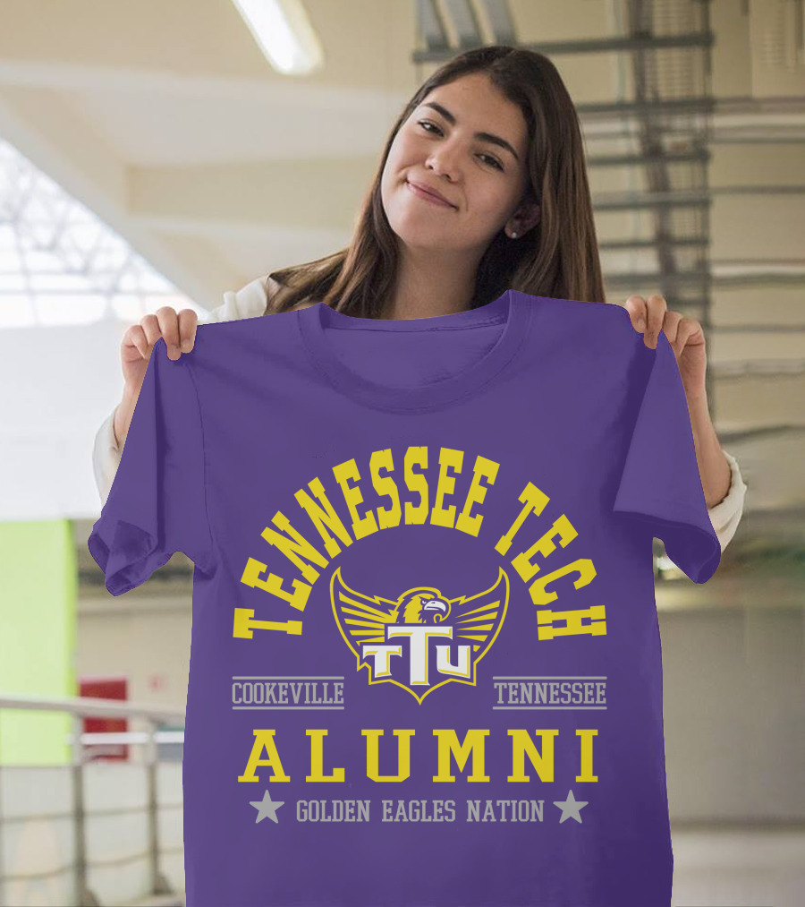 Tennessee Tech Alumni Cookeville Tennessee Golden Eagles Nation T-Shirt