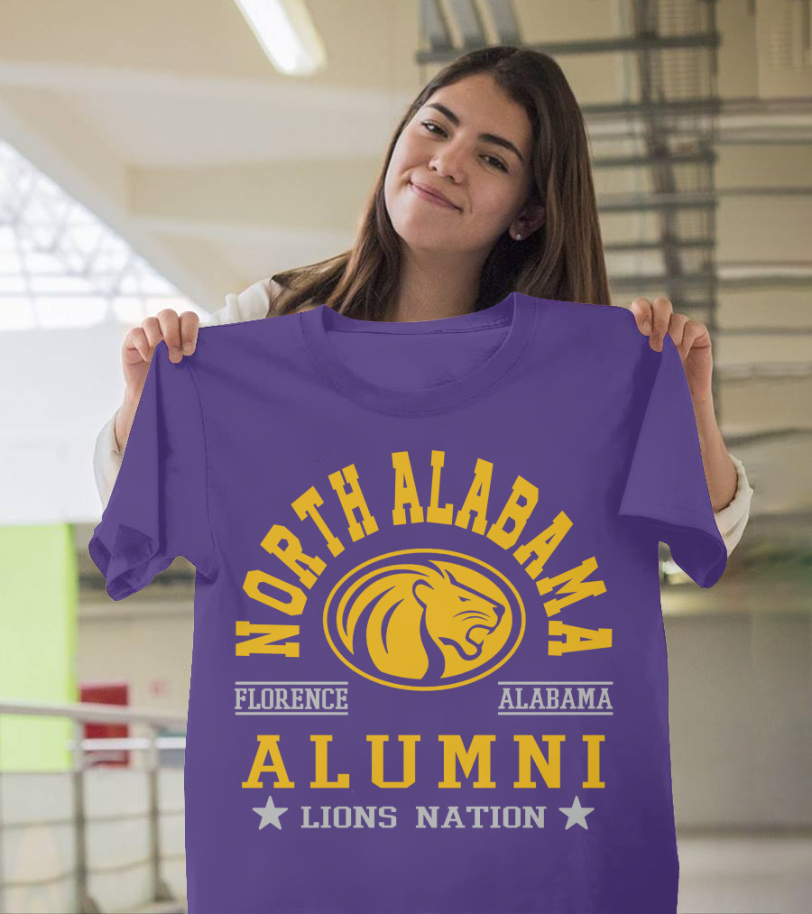 North Alabama Alumni Lions Nation Florence Alabama T-Shirt