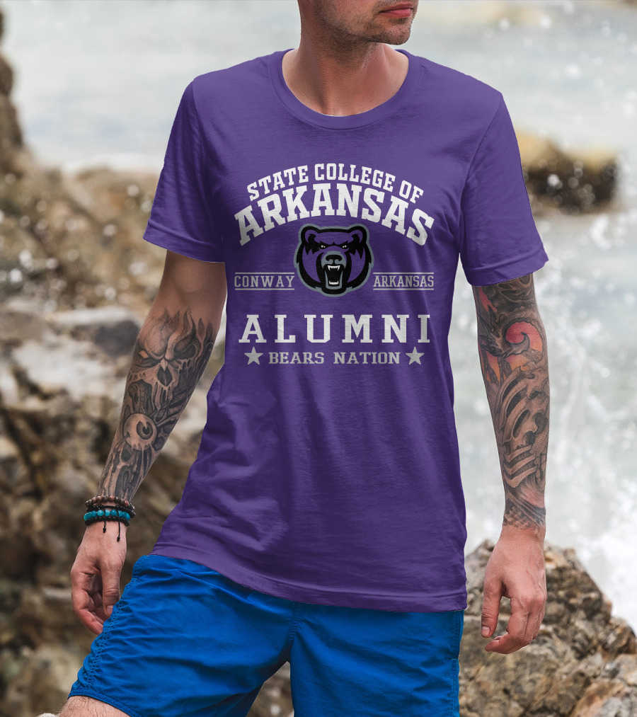 State College Of Arkansas Conway Alumni Bears Nation T-Shirt