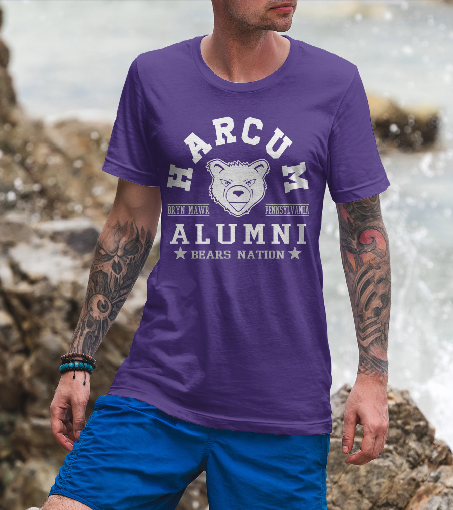 Harcum College Alumni Bears Nation Bryn Mawr Pennsylvania T-Shirt