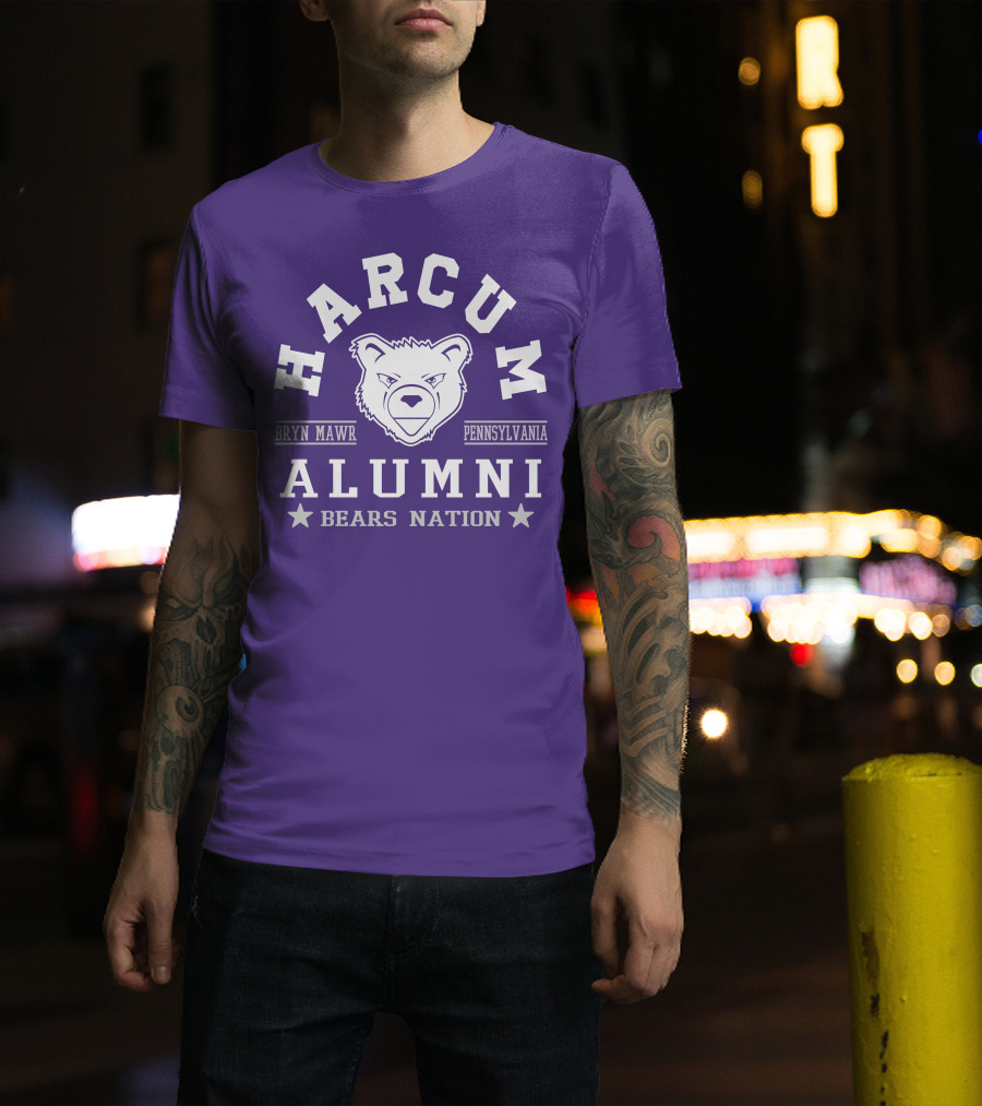 Harcum College Alumni Bears Nation Bryn Mawr Pennsylvania T-Shirt