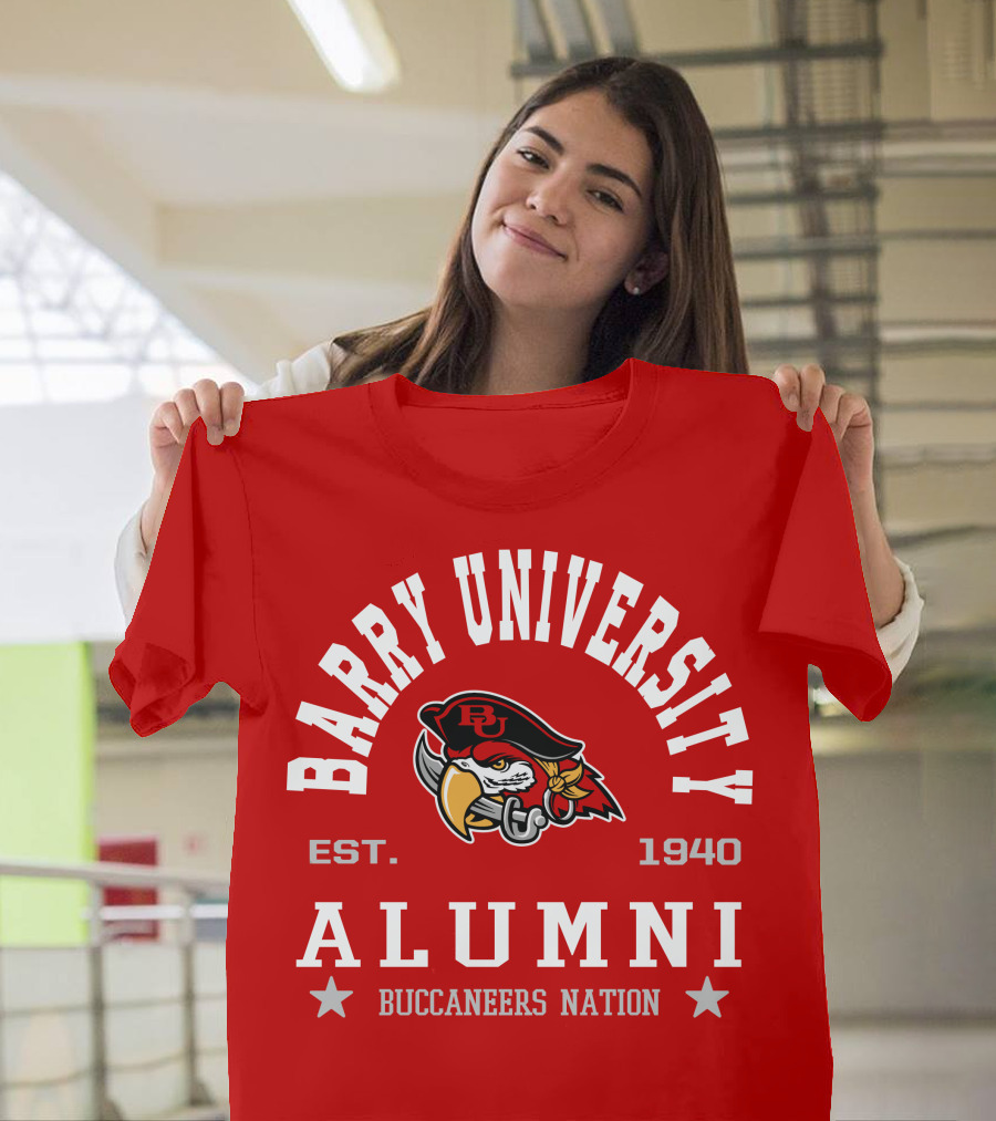 Barry University Alumni Buccaneers Nation Est. 1940 T-Shirt