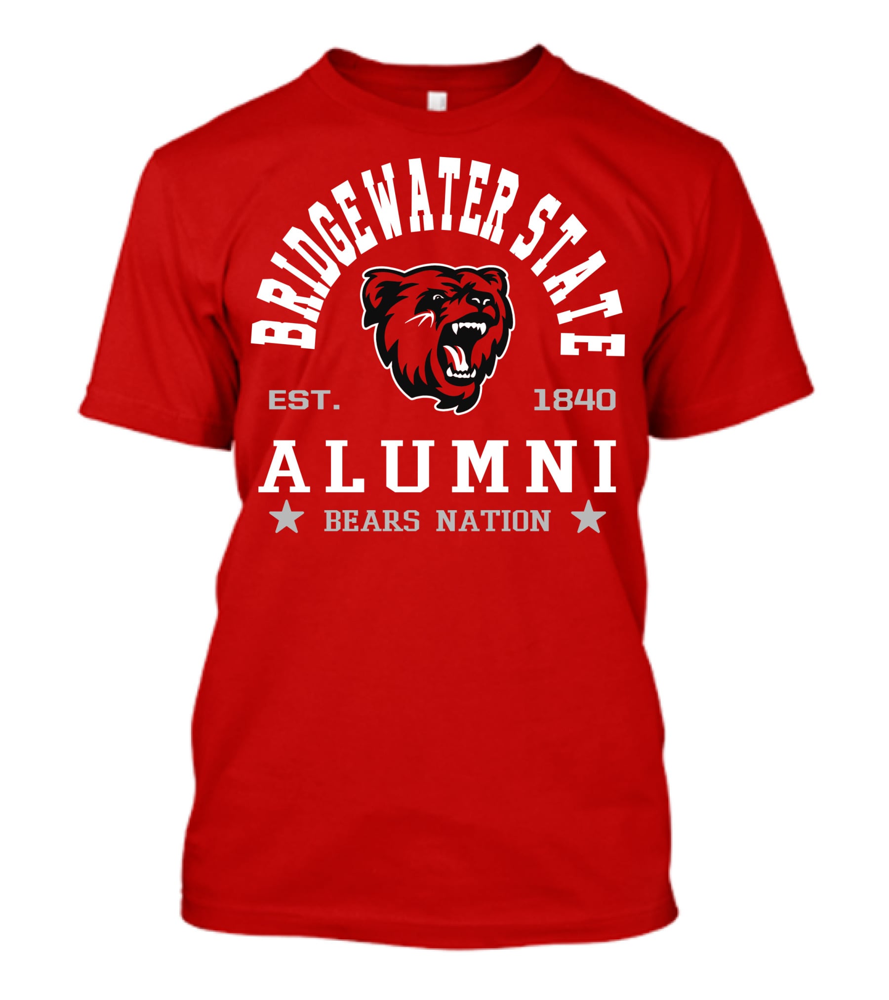 Bridgewater State University Alumni Bears Nation Est. 1840 T-Shirt