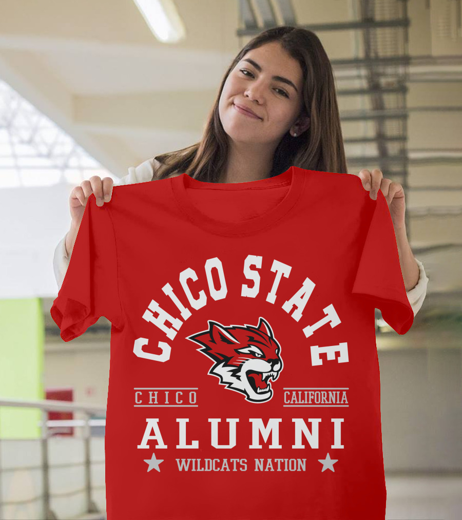 Chico State California Alumni Wildcats Nation T-Shirt