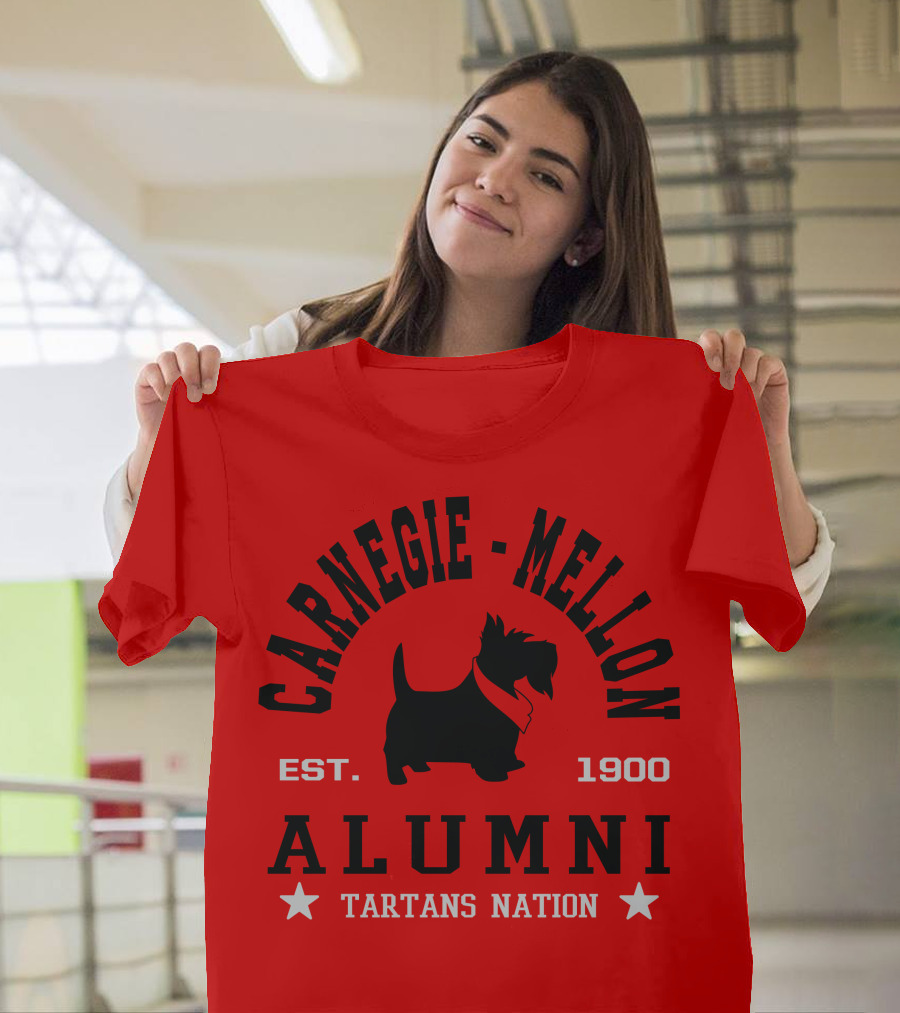 Carnegie Mellon Alumni Est. 1900 Tartans Nation T-Shirt