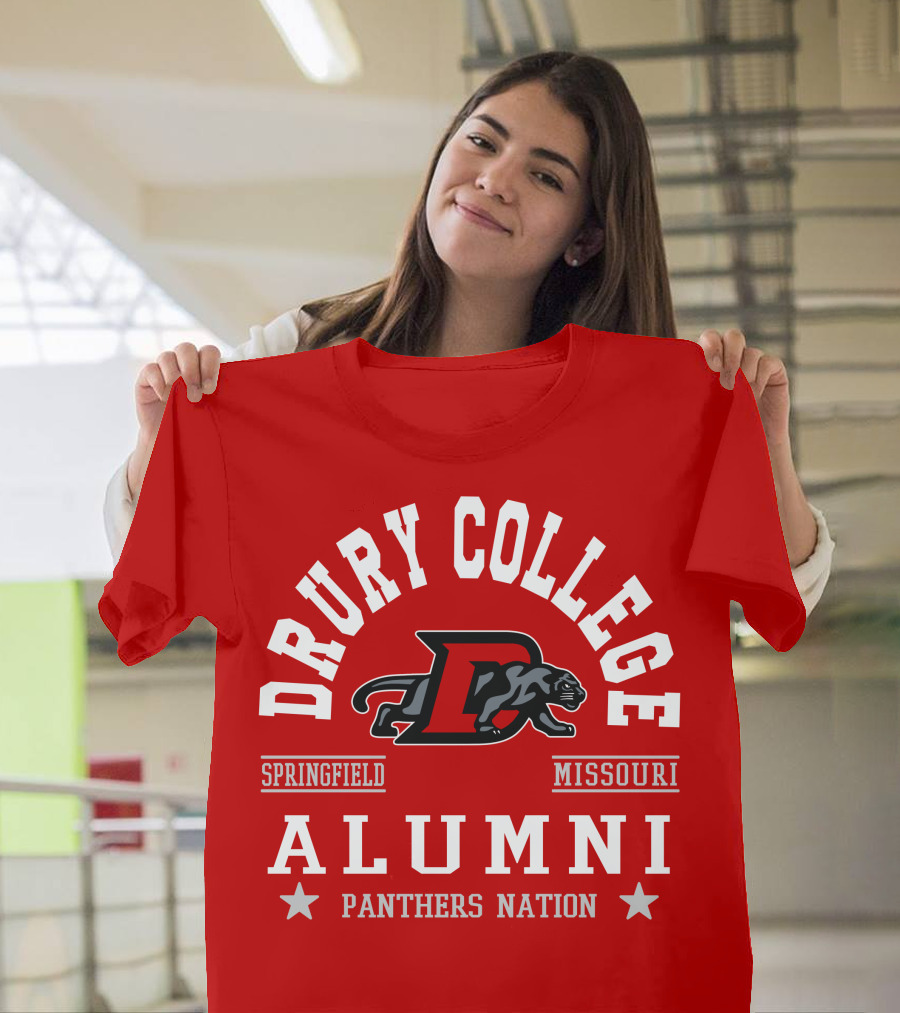 Drury College Springfield Missouri Alumni Panthers Nation T-Shirt