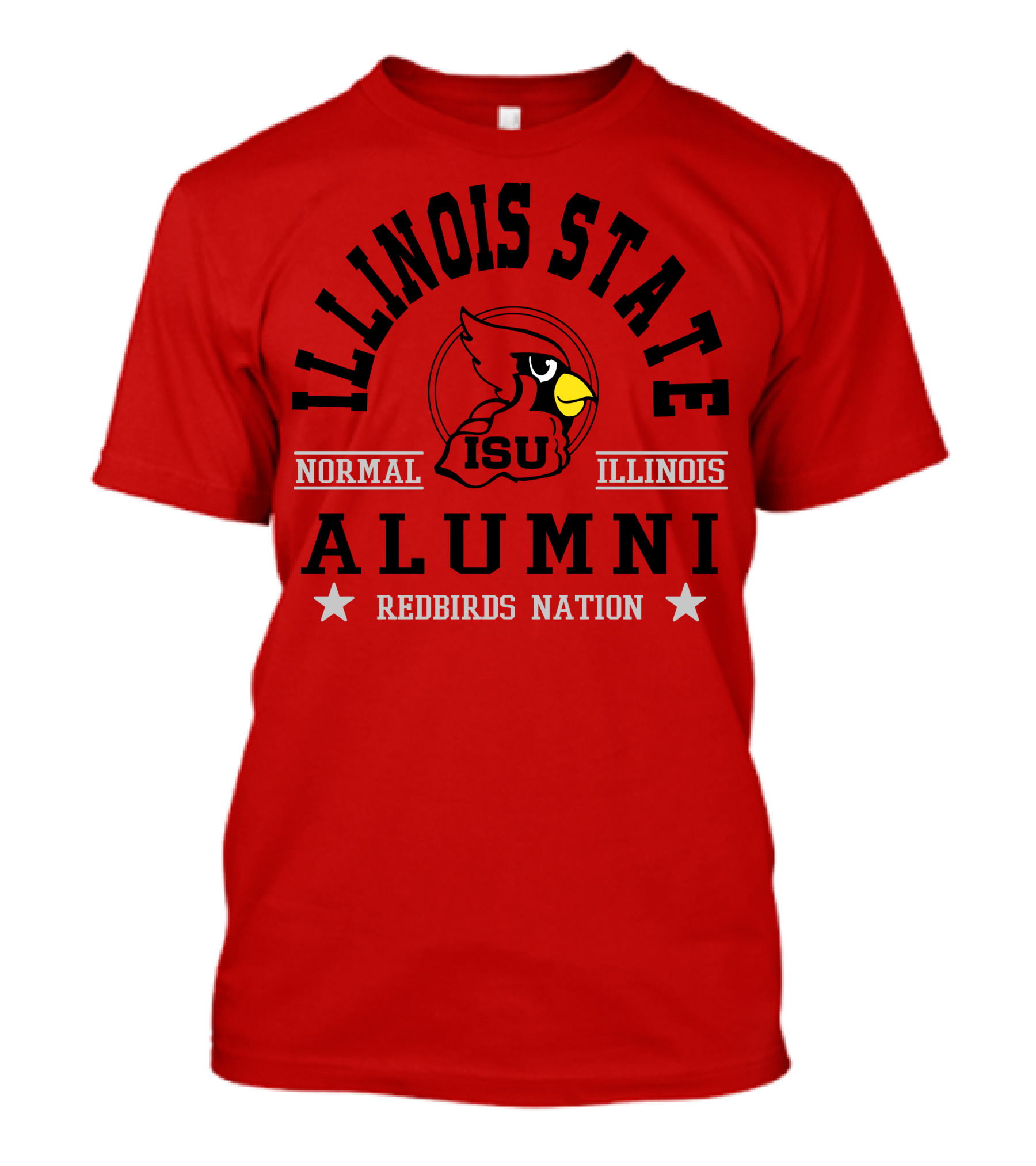Illinois State Alumni Redbirds Nation Normal Illinois ISU T-Shirt