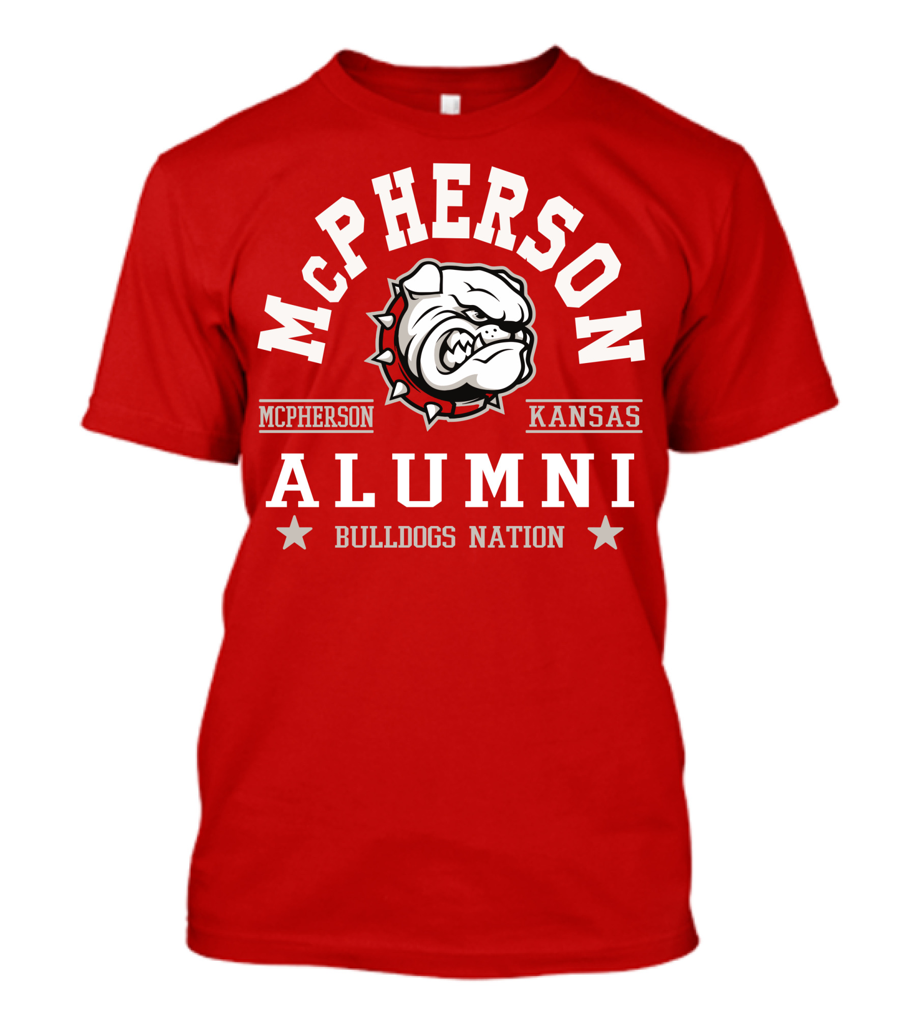 McPherson College Alumni Bulldogs Nation Kansas T-Shirt