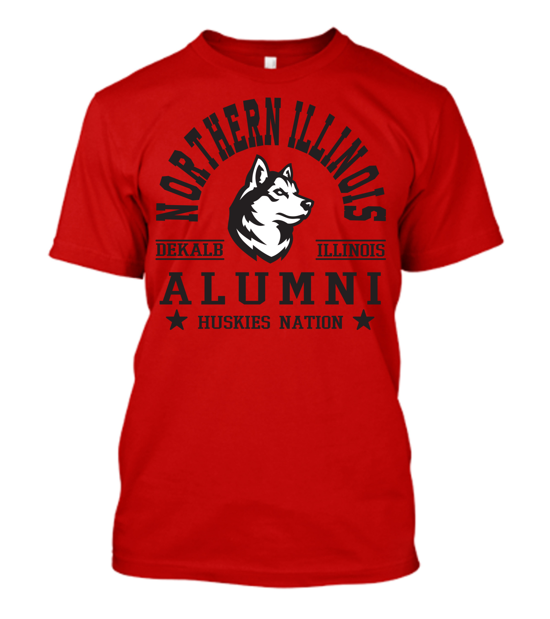 Northern Illinois Alumni DeKalb Huskies Nation T-Shirt