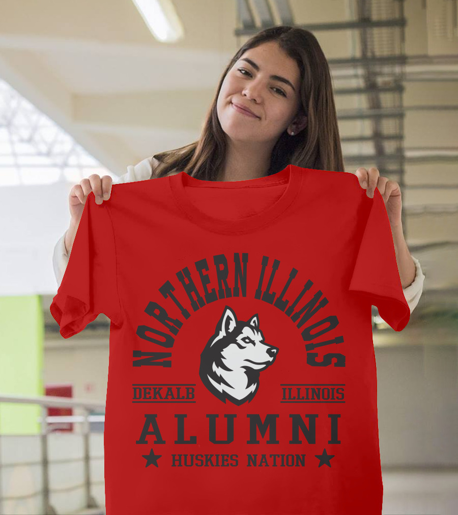 Northern Illinois Alumni DeKalb Huskies Nation T-Shirt