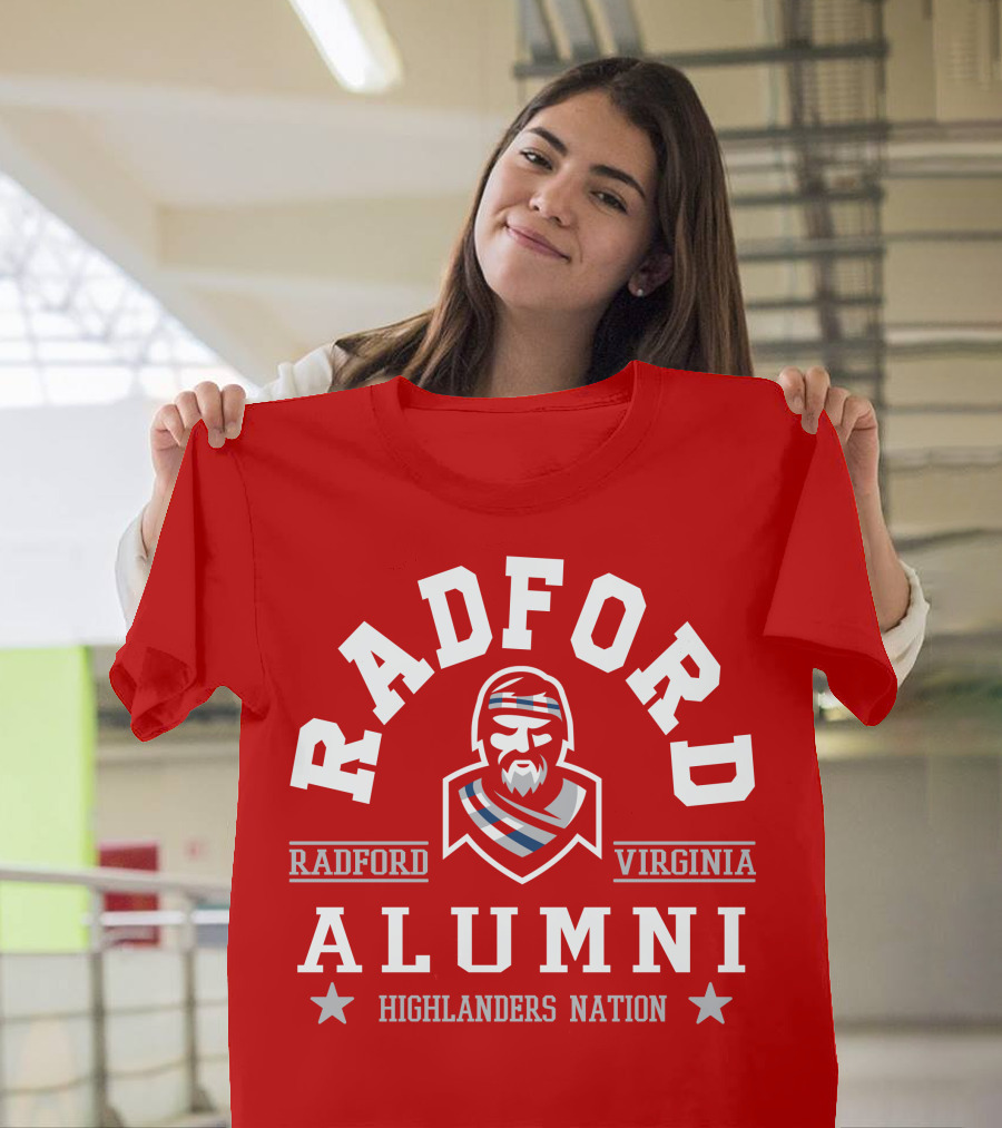 Radford Virginia Alumni Highlanders Nation T-Shirt