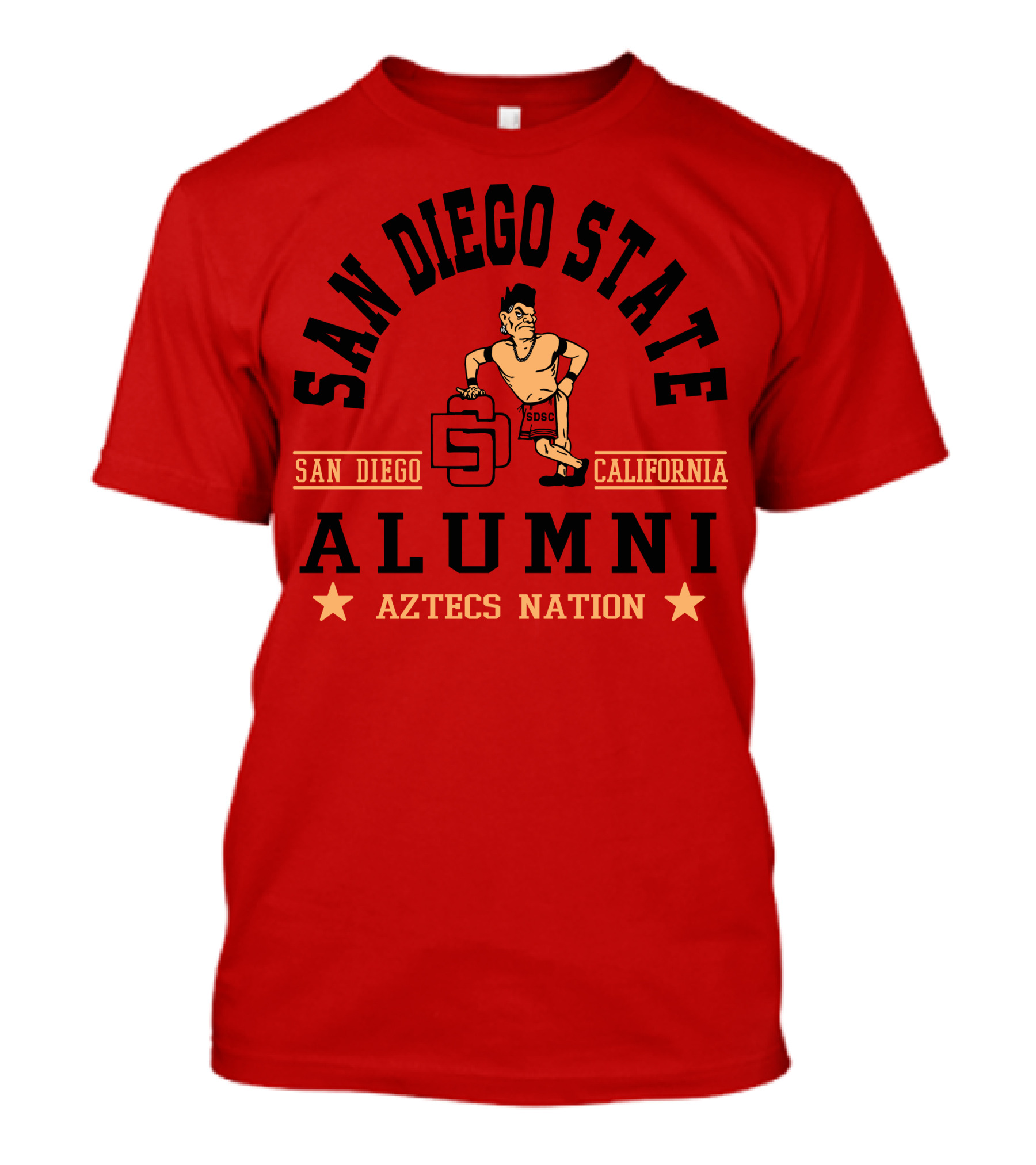 San Diego State Aztecs Alumni California Nation T-Shirt