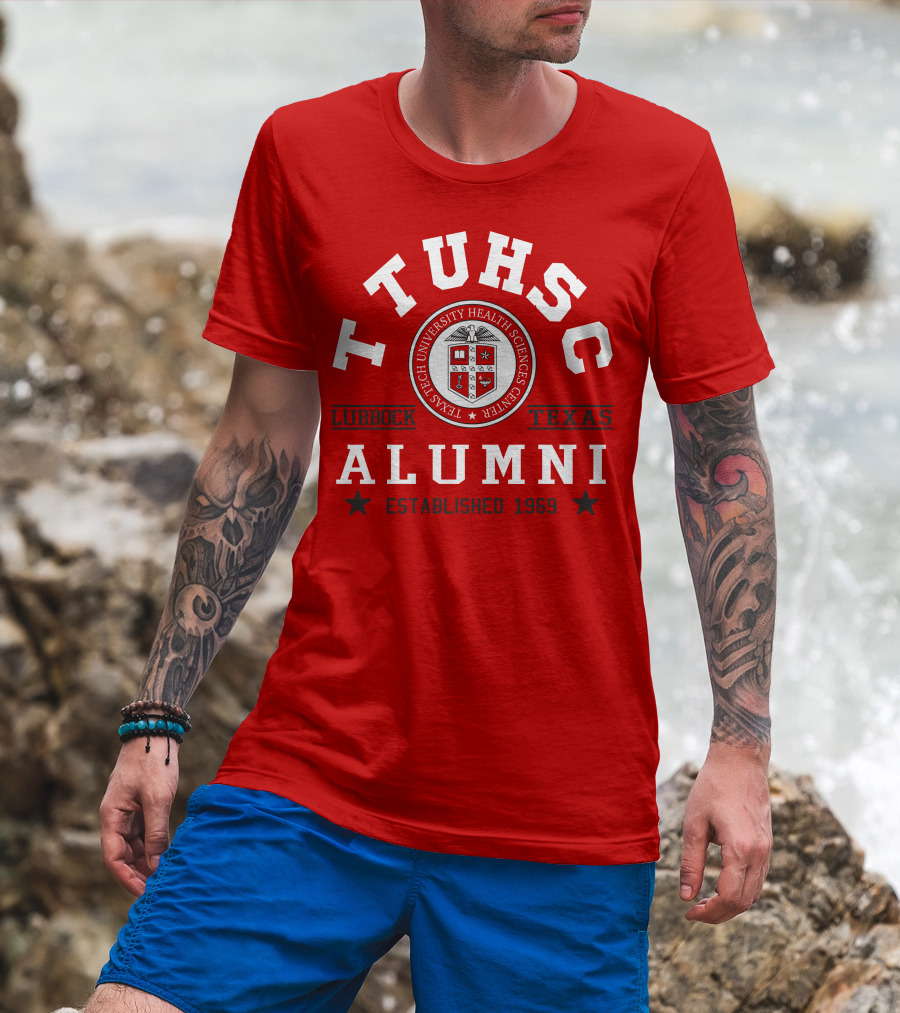 TTUHSC Lubbock Texas Alumni Established 1969 T-Shirt