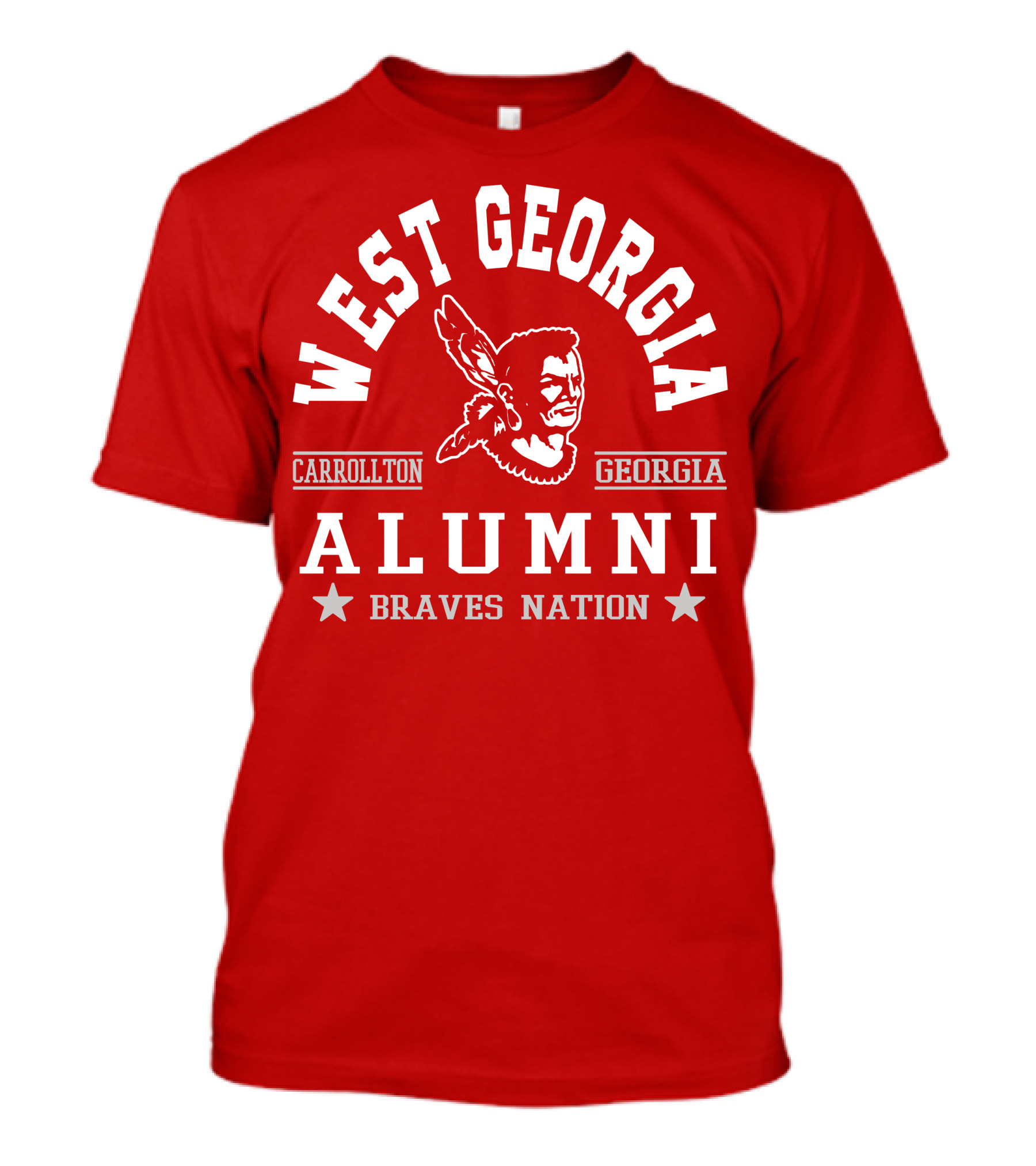 West Georgia Carrollton Georgia Alumni Braves Nation T-Shirt