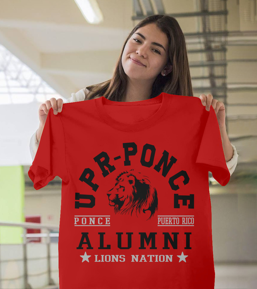 UPR-Ponce Alumni Puerto Rico Lions Nation T-Shirt