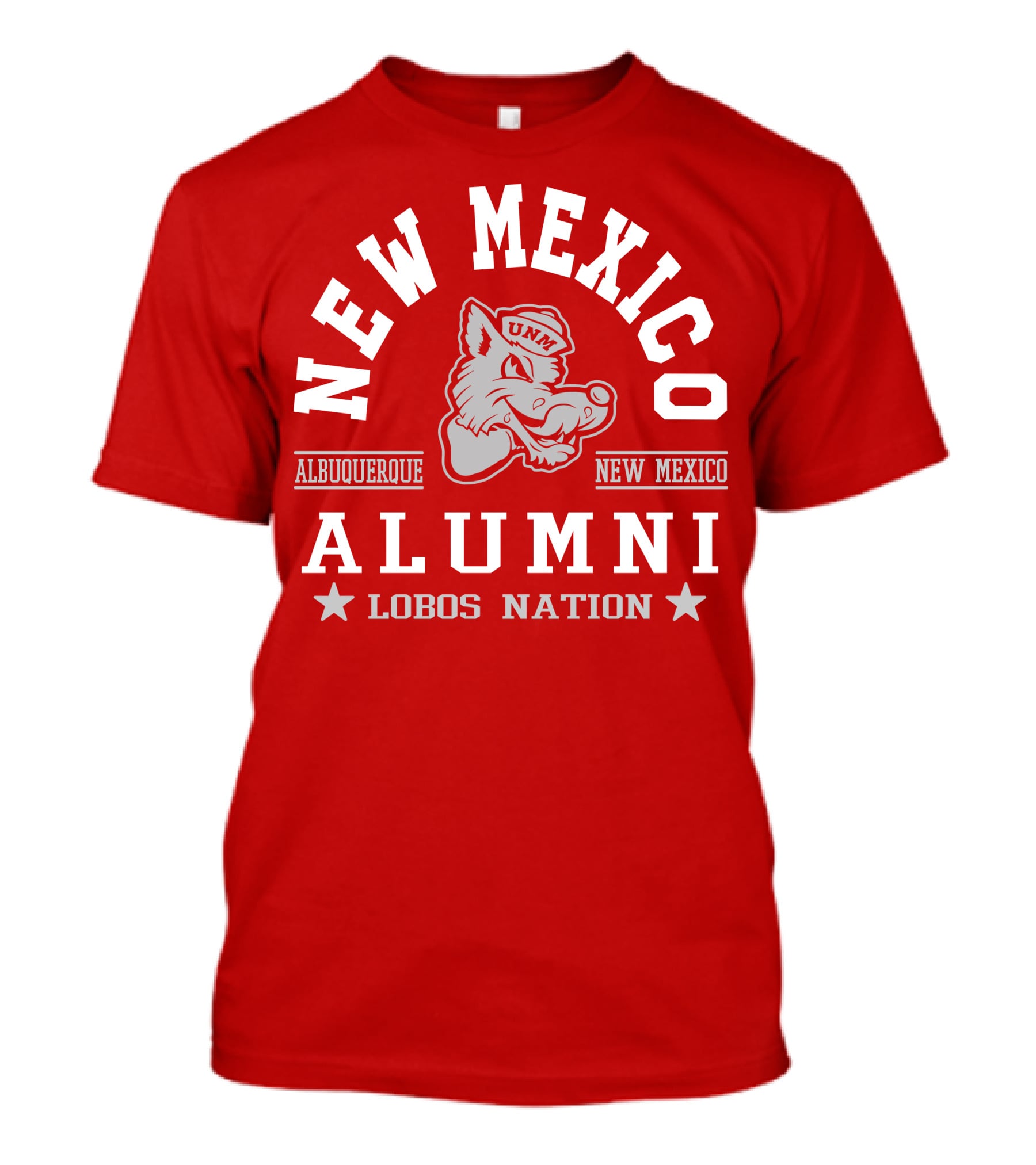 New Mexico Alumni UNM Lobos Nation Albuquerque T-Shirt