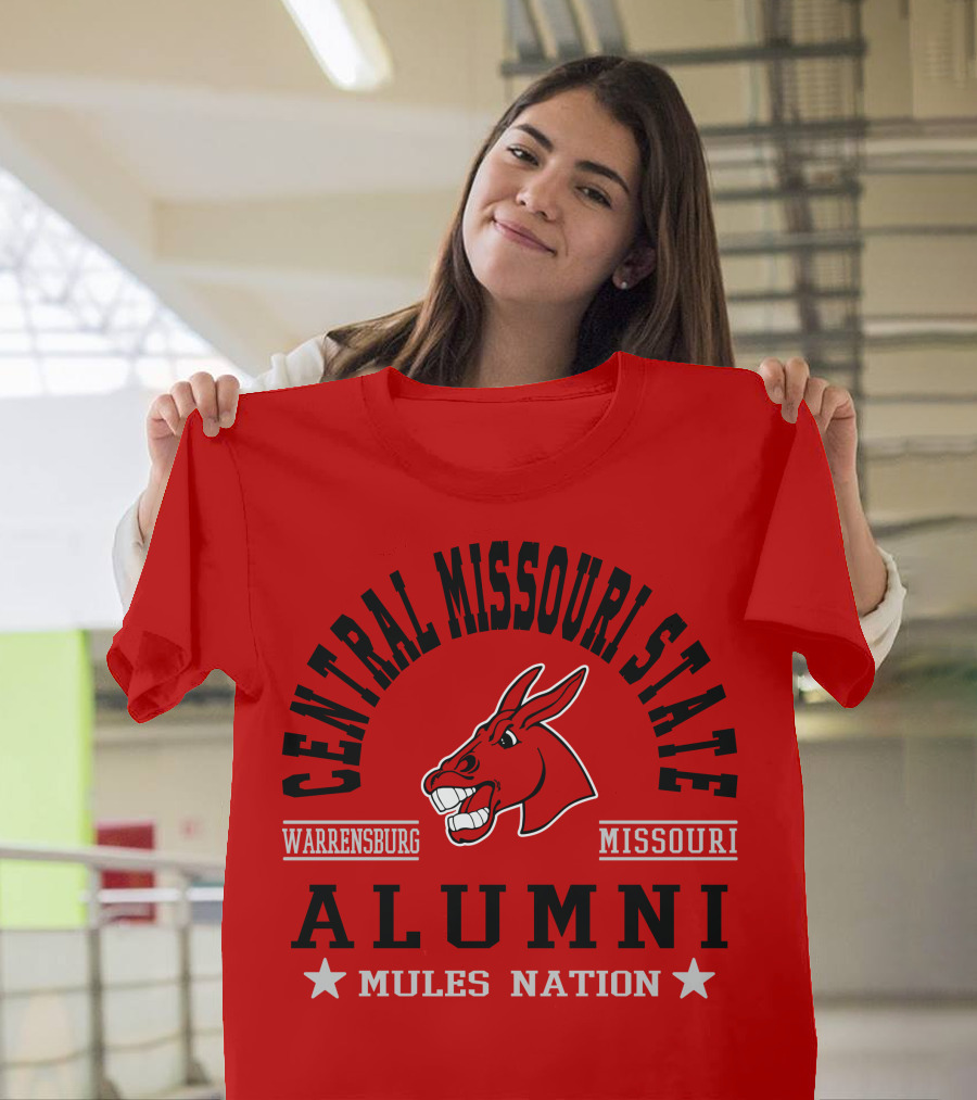 Central Missouri State Alumni Warrensburg Mules Nation T-Shirt