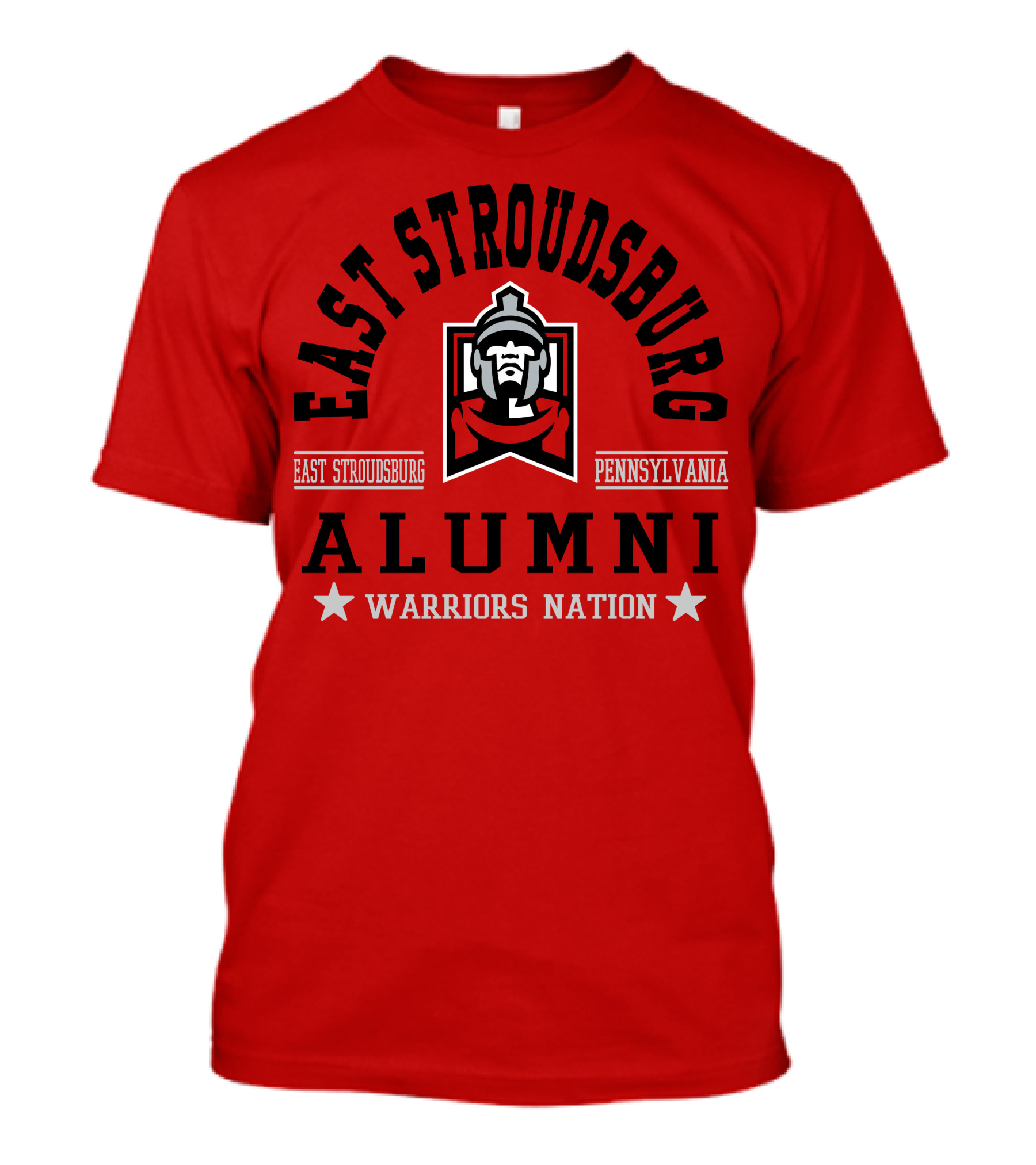 East Stroudsburg Alumni Warriors Nation Pennsylvania T-Shirt