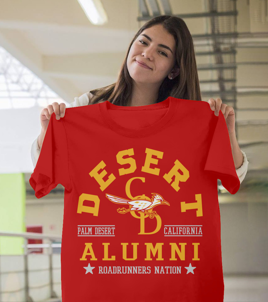 Desert Alumni Palm Desert California Roadrunners Nation T-Shirt
