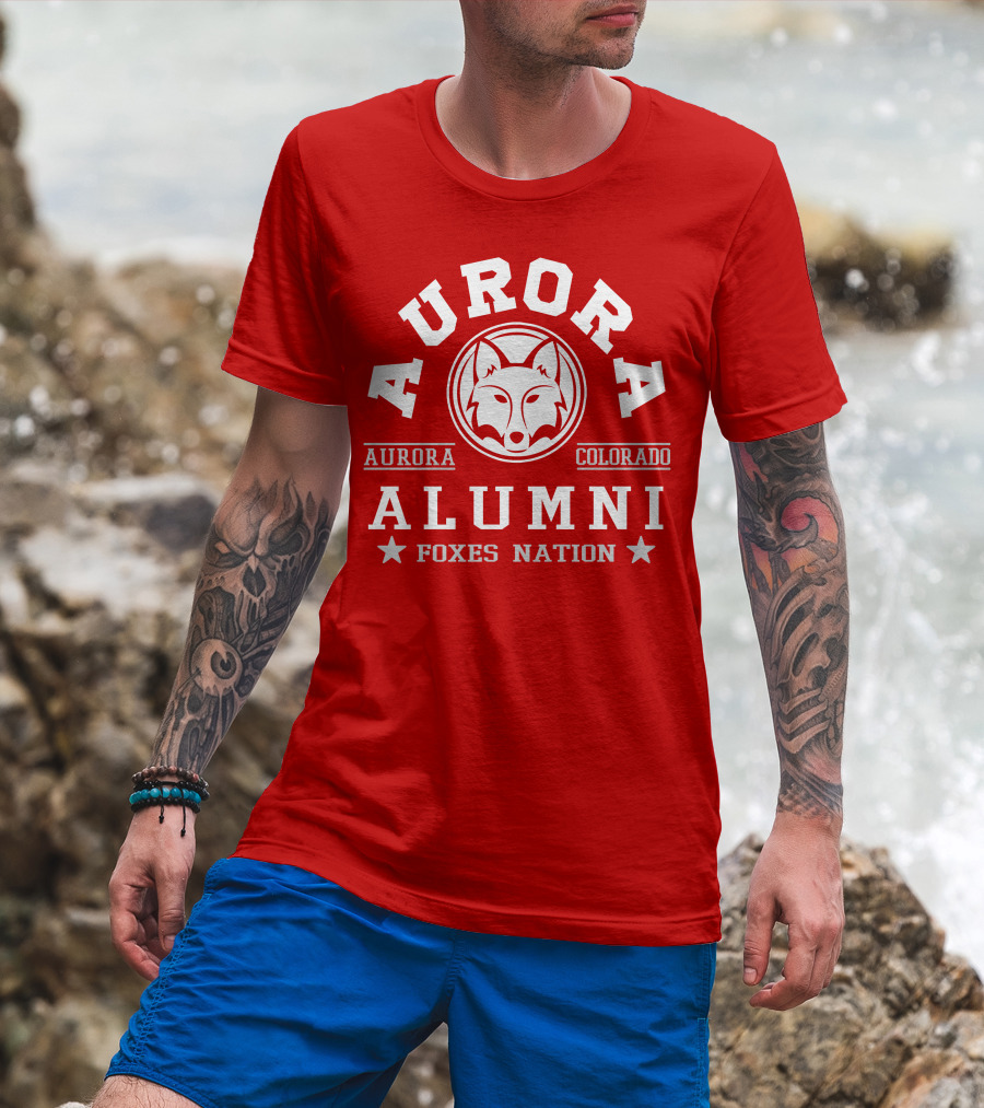 Aurora Colorado Alumni Foxes Nation T-Shirt