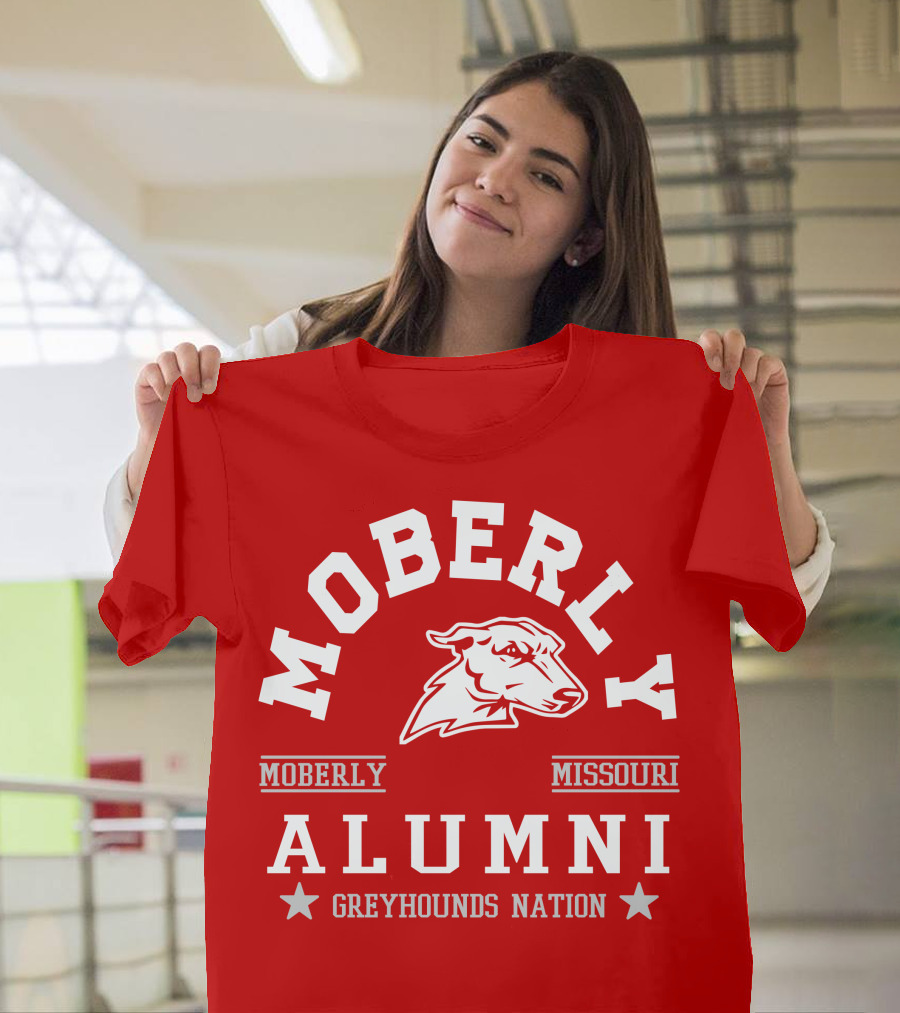 Moberly Missouri Alumni Greyhounds Nation T-Shirt