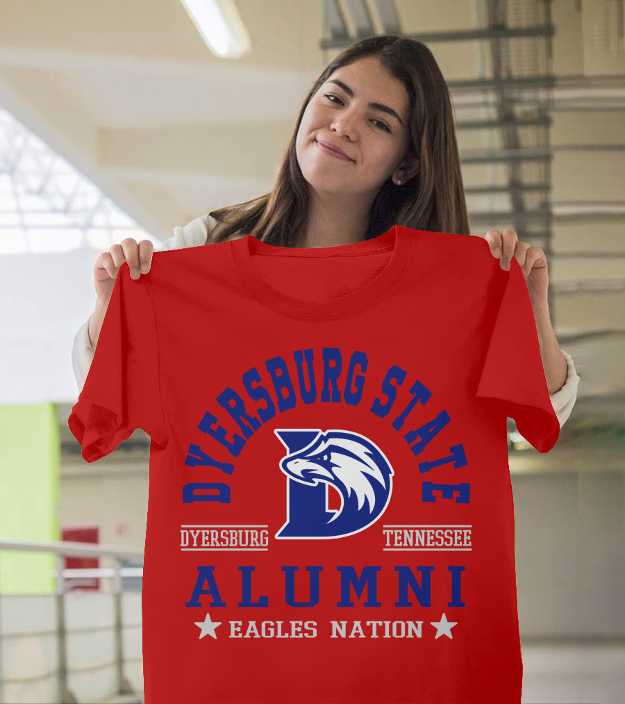 Dyersburg State Alumni Eagles Nation Tennessee T-Shirt