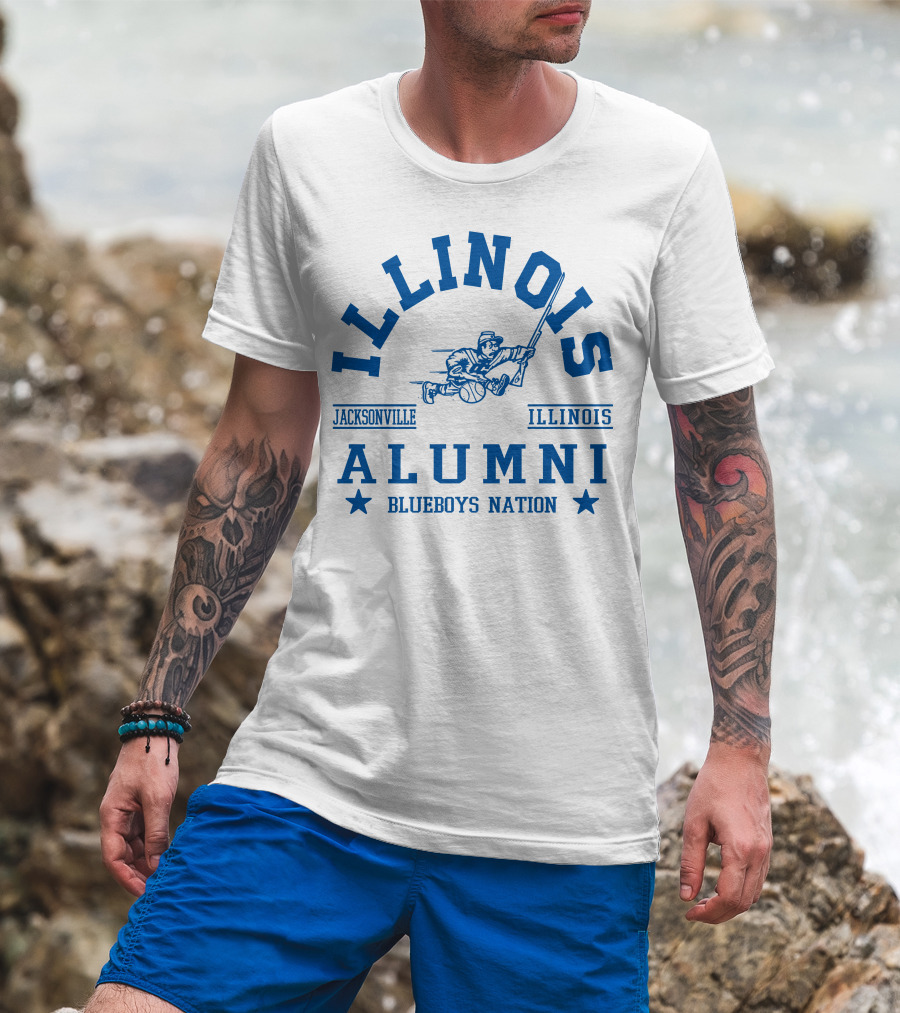 Illinois Alumni Blueboys Nation Jacksonville T-Shirt