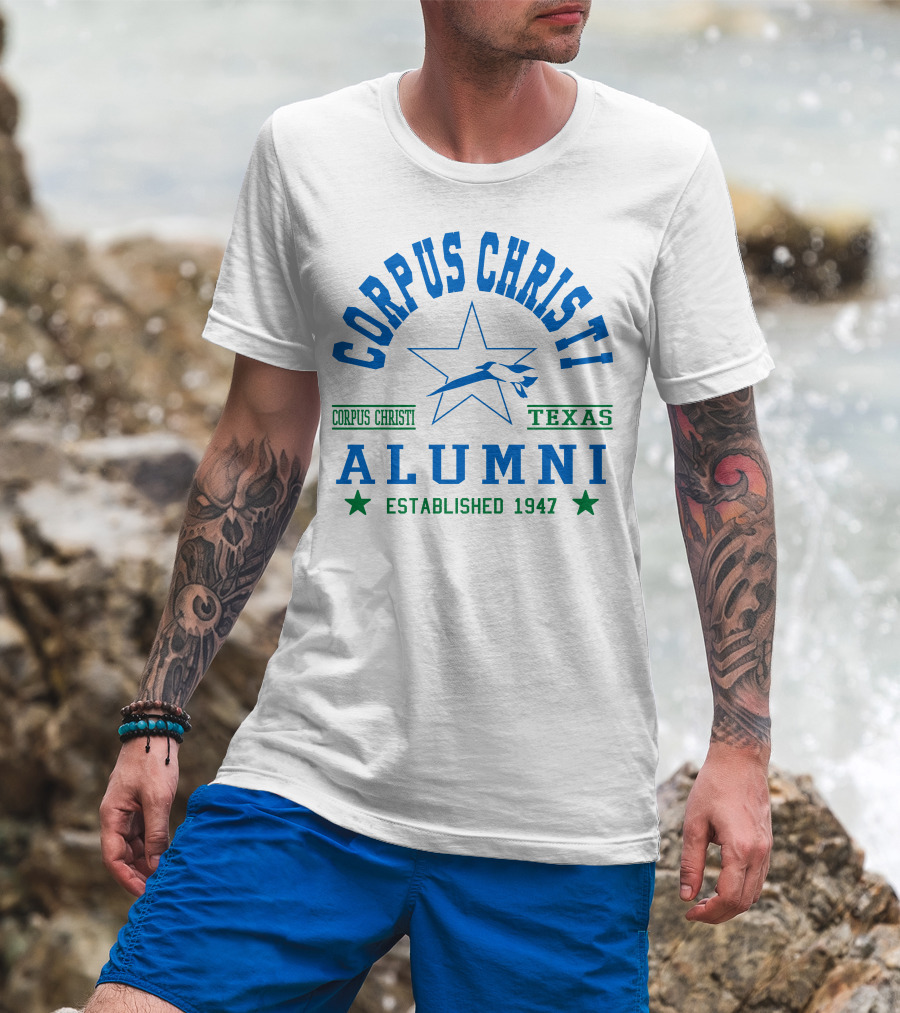 Corpus Christi Texas Alumni Established 1947 T-Shirt