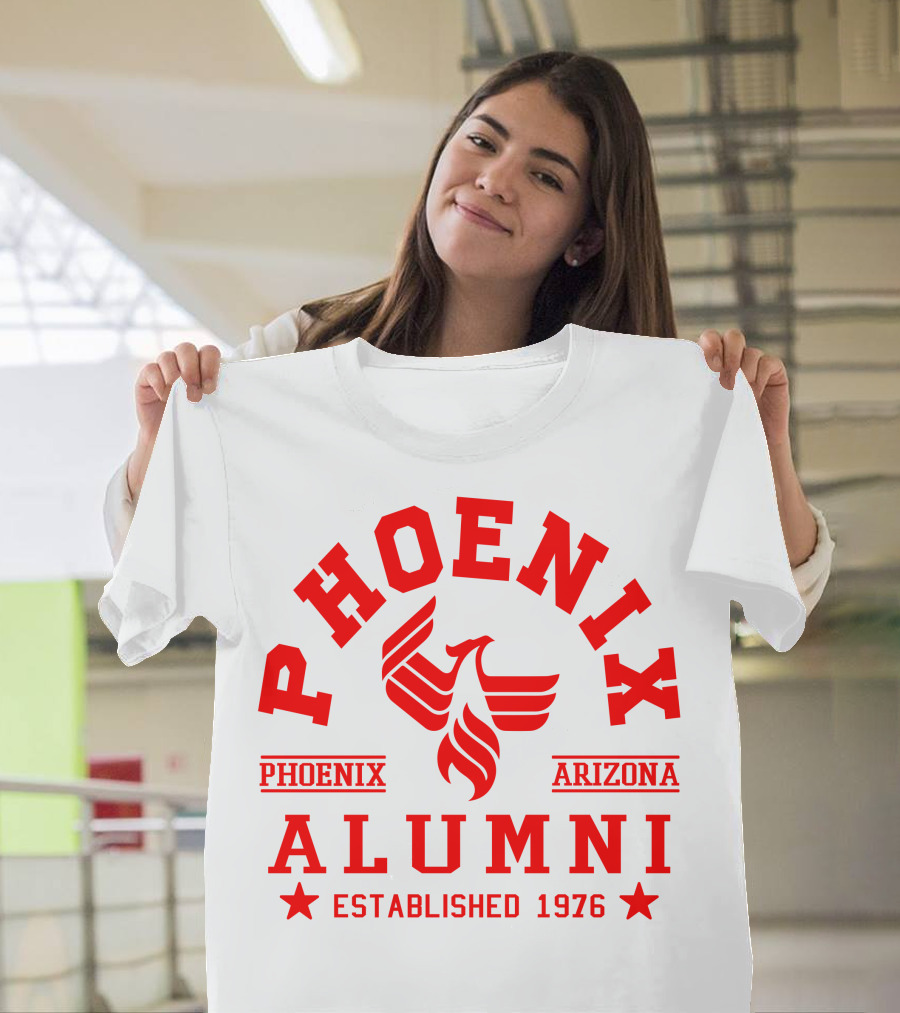 Phoenix Arizona Alumni Established 1976 T-Shirt