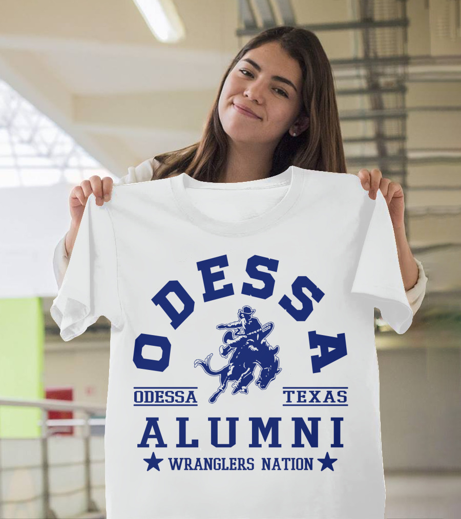 Odessa Texas Alumni Wranglers Nation T-Shirt