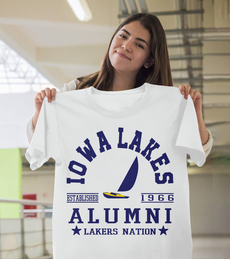 Iowa Lakes Alumni Established 1966 Lakers Nation T-Shirt