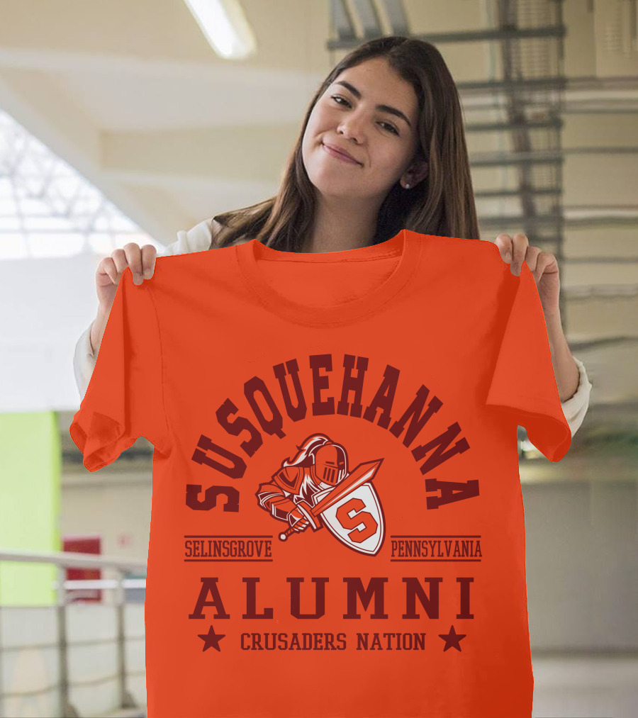 Susquehanna Alumni Crusaders Nation Selinsgrove Pennsylvania T-Shirt