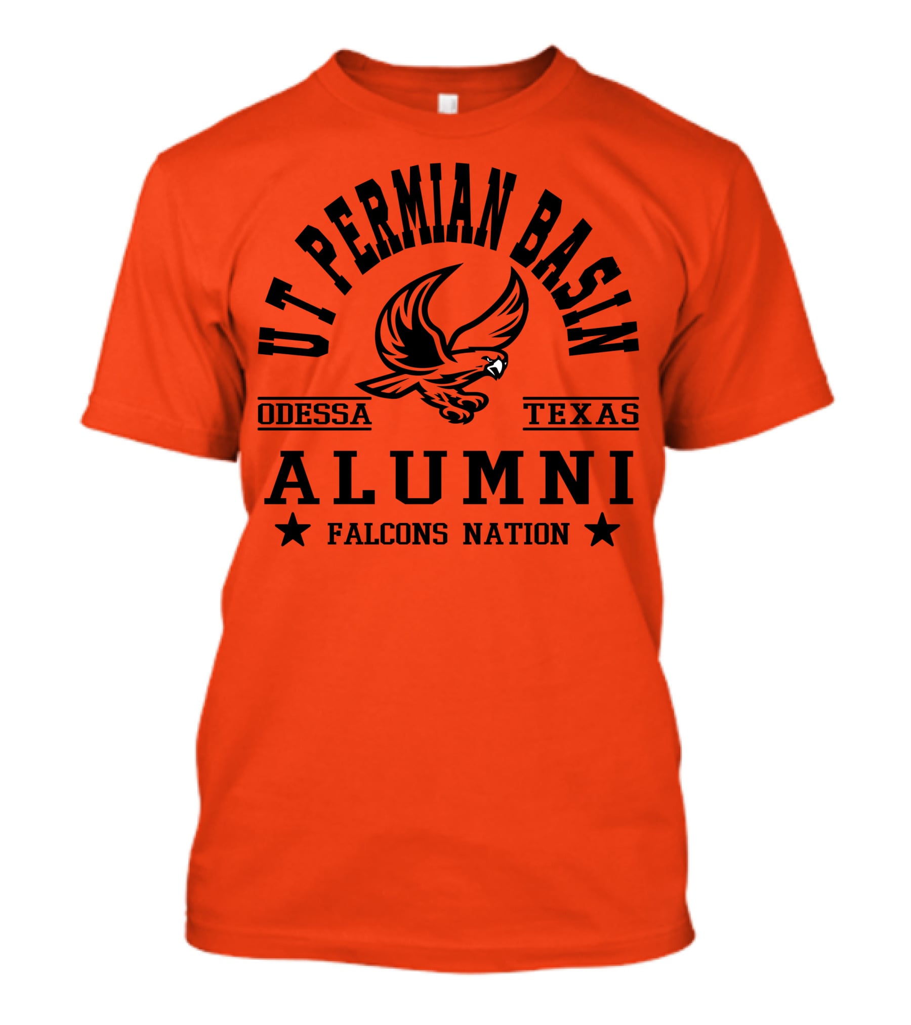 UT Permian Basin Alumni Falcons Nation Odessa Texas T-Shirt