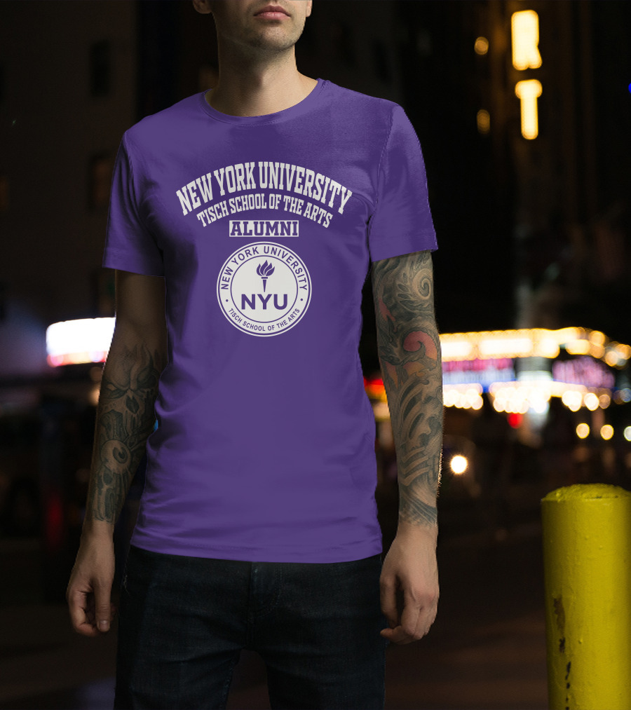 New York University Tisch School Of The Arts Alumni NYU Torch T-Shirt