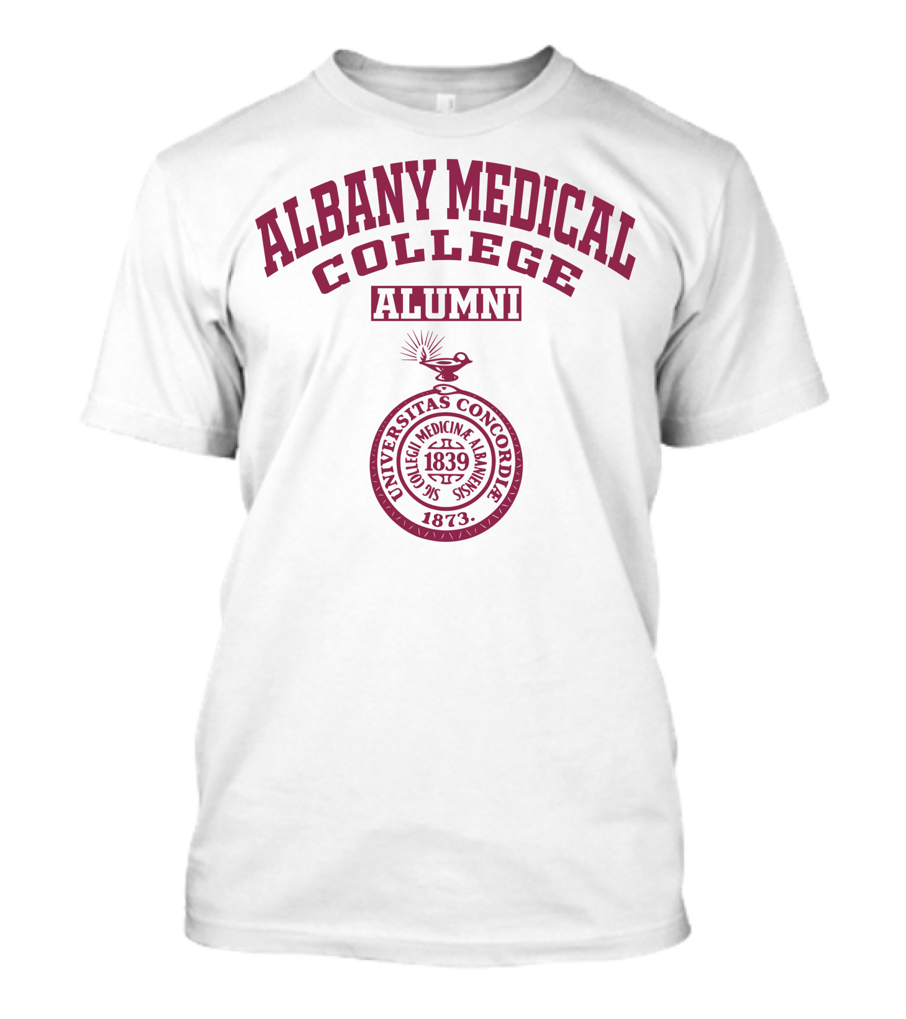 Albany Medical College Alumni Universitas Concordiae 1839 1873 T-Shirt