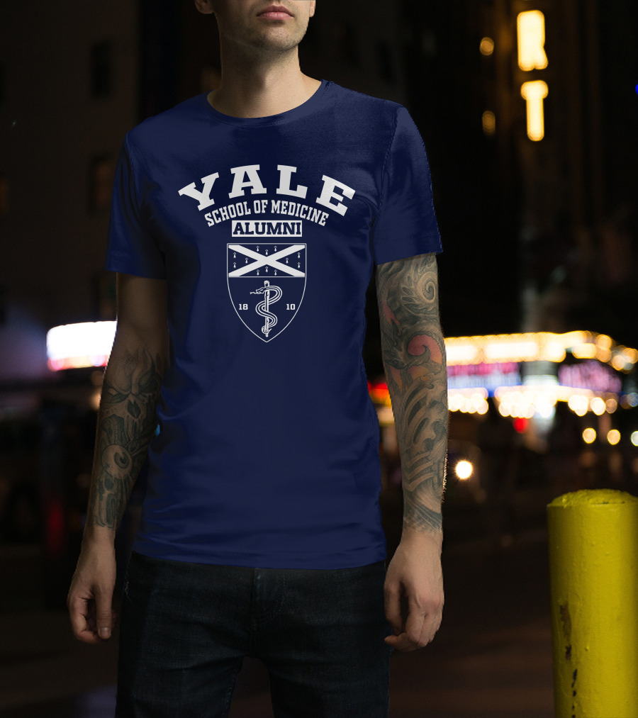 Yale School Of Medicine Alumni 1810 Emblem T-Shirt