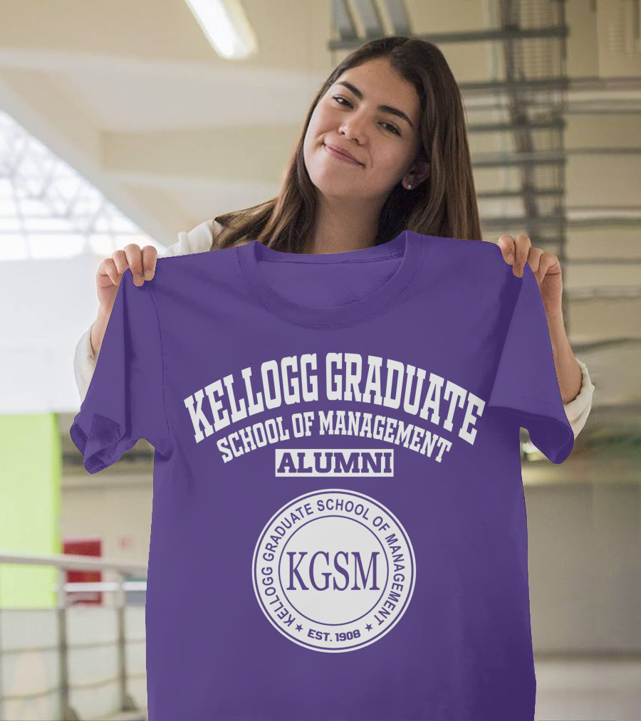 Kellogg Graduate School of Management Alumni KGSM Est. 1908 T-Shirt