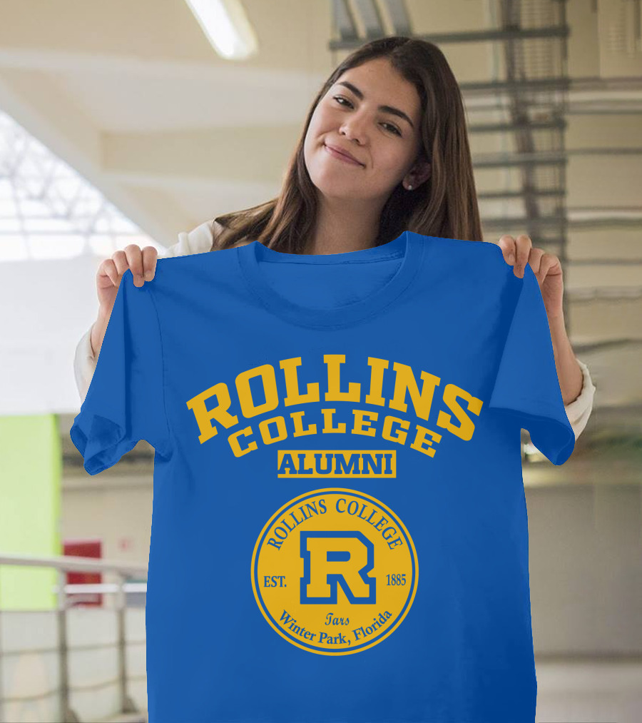 Rollins College Alumni R Logo Winter Park Florida Est. 1885 T-Shirt