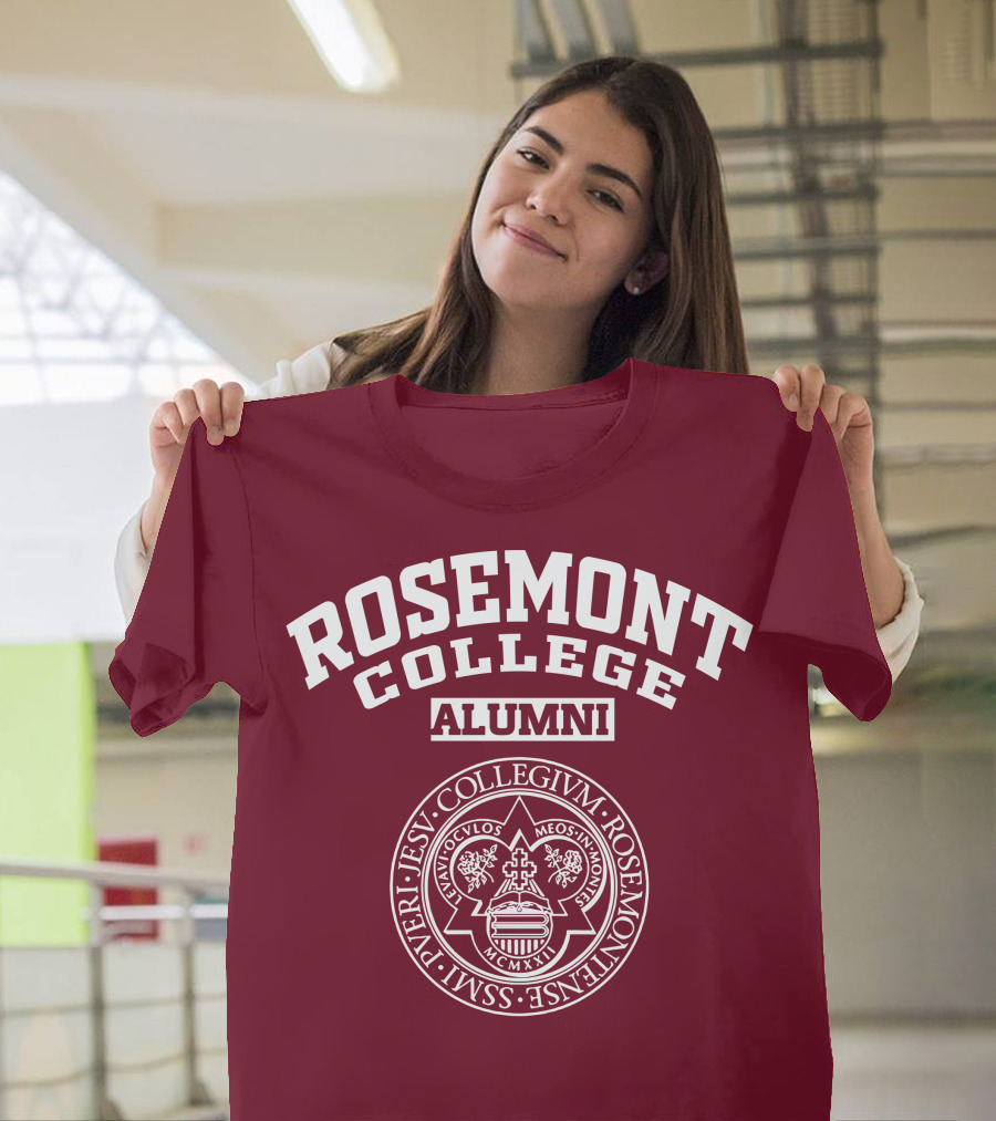 Rosemont College Alumni Emblem MCMXIV Seal T-Shirt