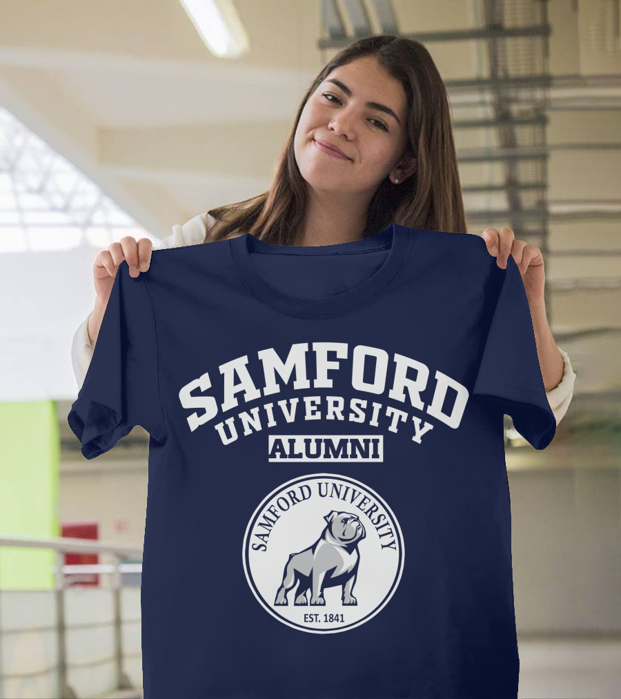 Samford University Alumni Est. 1841 Bulldog T-Shirt