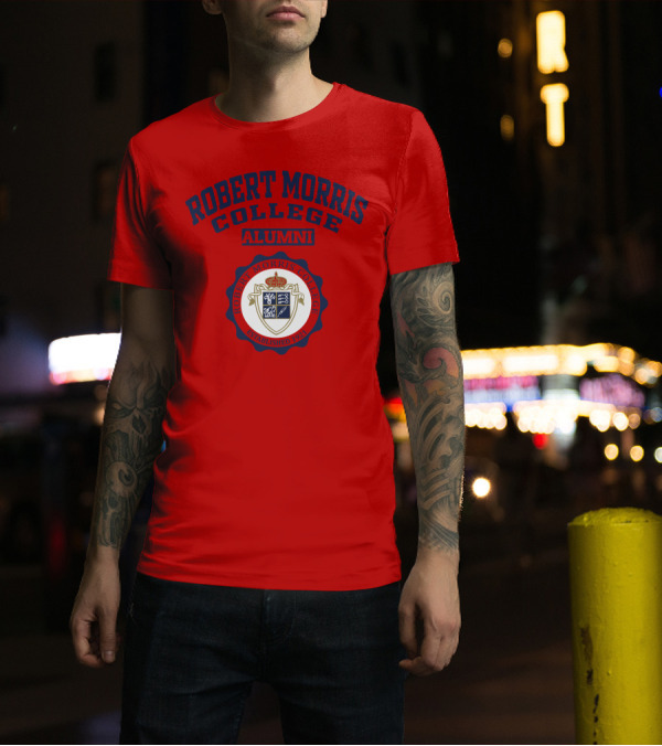 Robert Morris College Alumni Established 1921 Crest T-Shirt