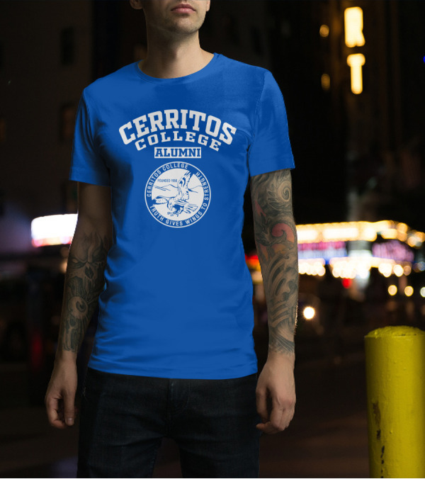 Cerritos College Alumni Founded 1956 Truth Gives Wings To Strength T-Shirt
