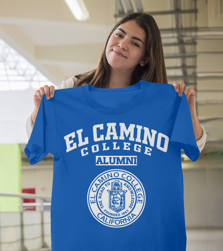 El Camino College Alumni The Road To Knowledge Founded 1947 California T-Shirt
