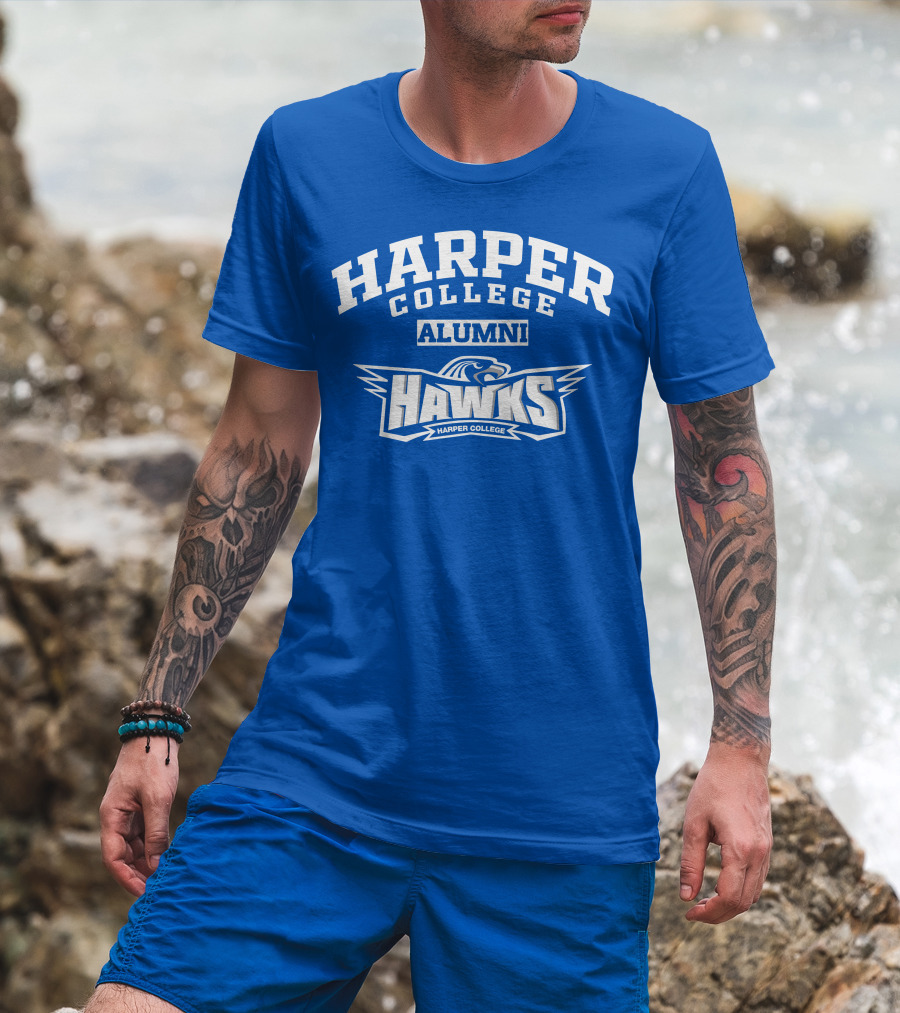 Harper College Alumni Hawks Harper College T-Shirt
