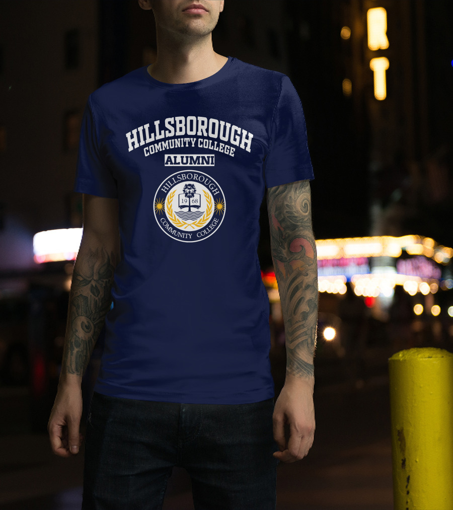 Hillsborough Community College Alumni 1968 Seal T-Shirt