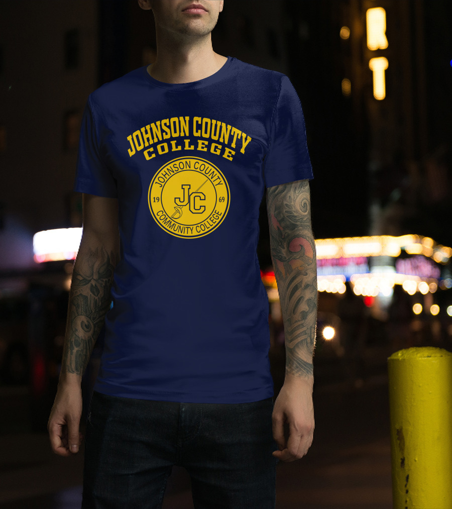 Johnson County Community College JC 1969 Crest T-Shirt