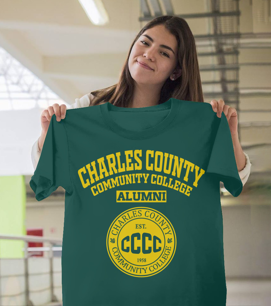 Charles County Community College Alumni Est. 1958 CCCC T-Shirt