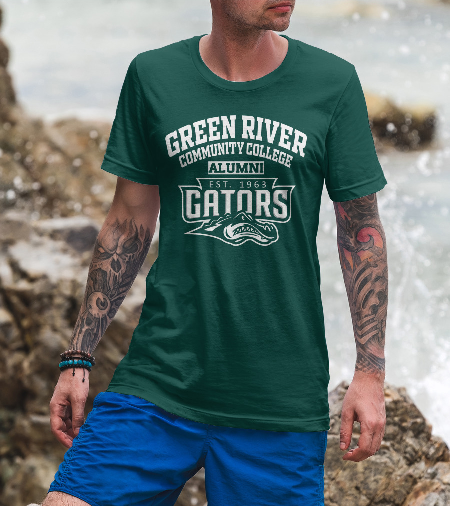 Green River Community College Alumni Est. 1963 Gators T-Shirt